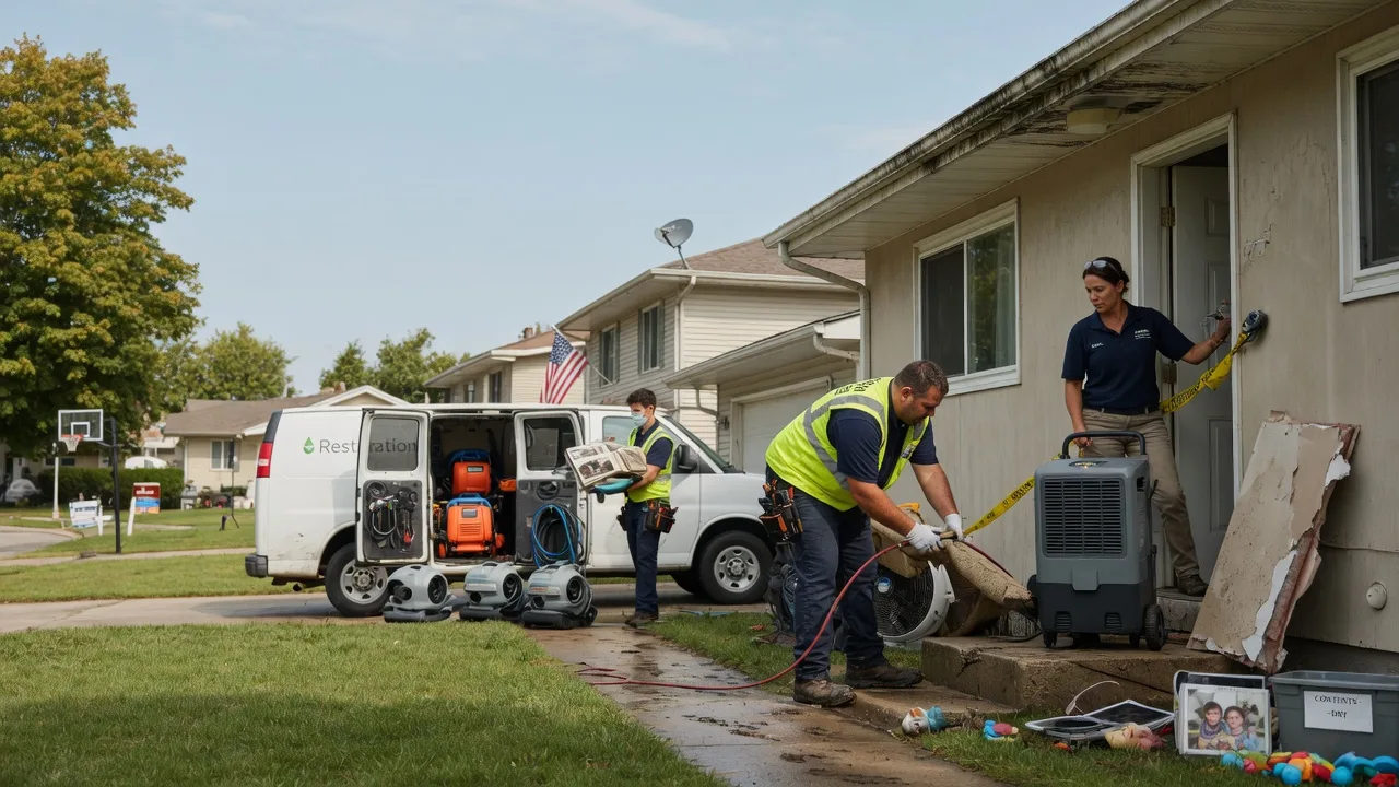 Water Damage Restoration in West Virginia near me
